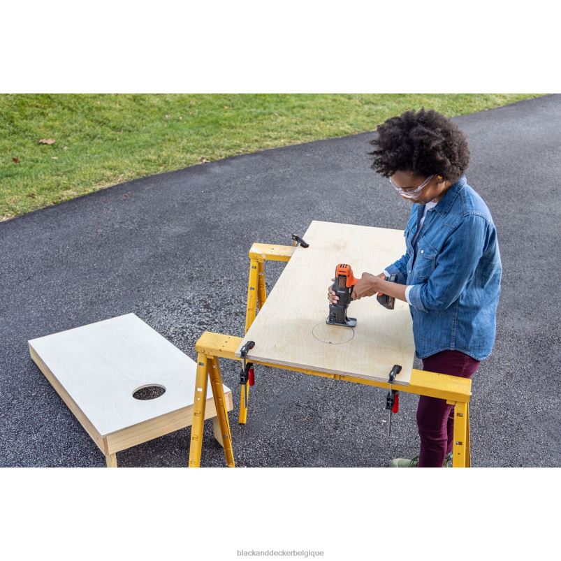 BLACK+DECKER X42D527Kit combiné d'outils électriques pour perceuse matricielle 20v max, ensemble de 6 outils, ensemble d'outils sans fil outils