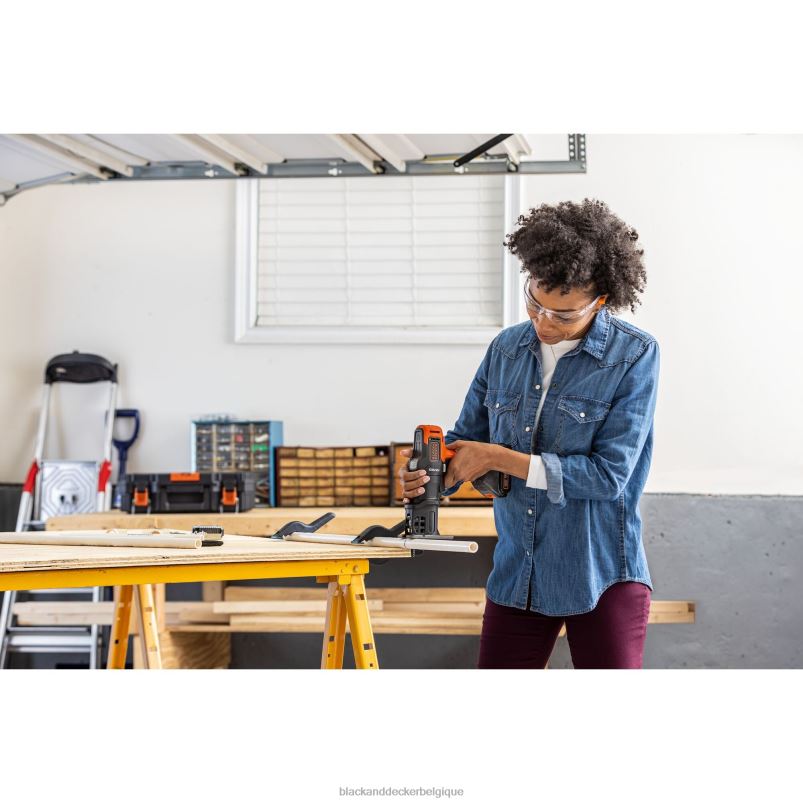 BLACK+DECKER X42D527Kit combiné d'outils électriques pour perceuse matricielle 20v max, ensemble de 6 outils, ensemble d'outils sans fil outils