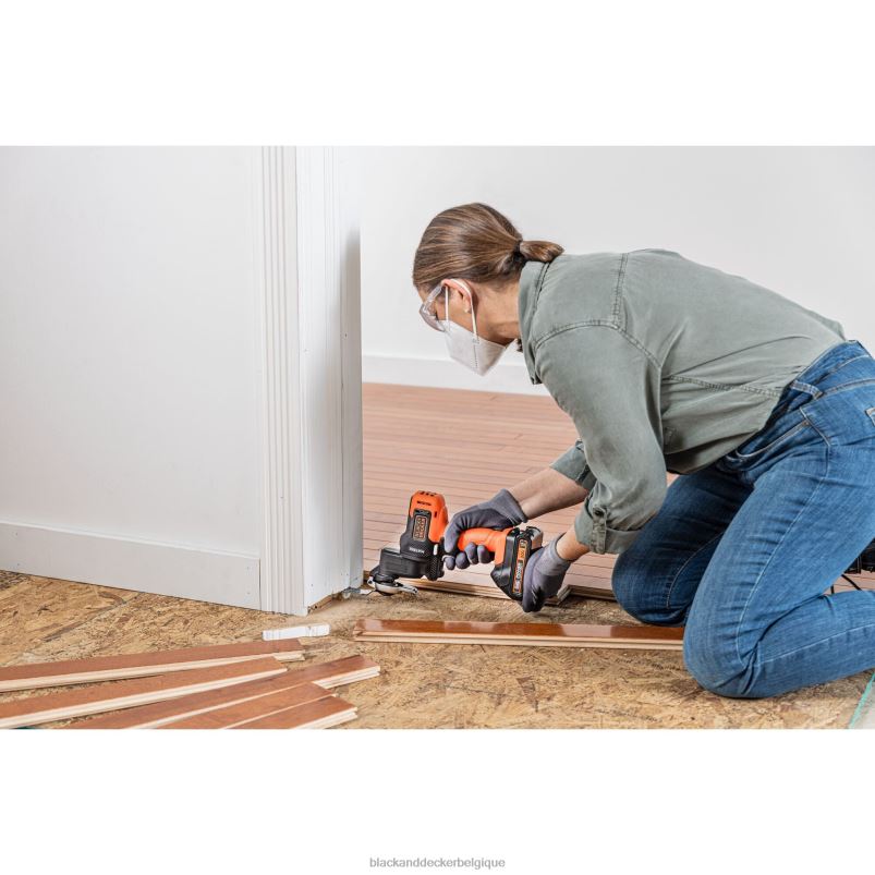 BLACK+DECKER X42D527Kit combiné d'outils électriques pour perceuse matricielle 20v max, ensemble de 6 outils, ensemble d'outils sans fil outils