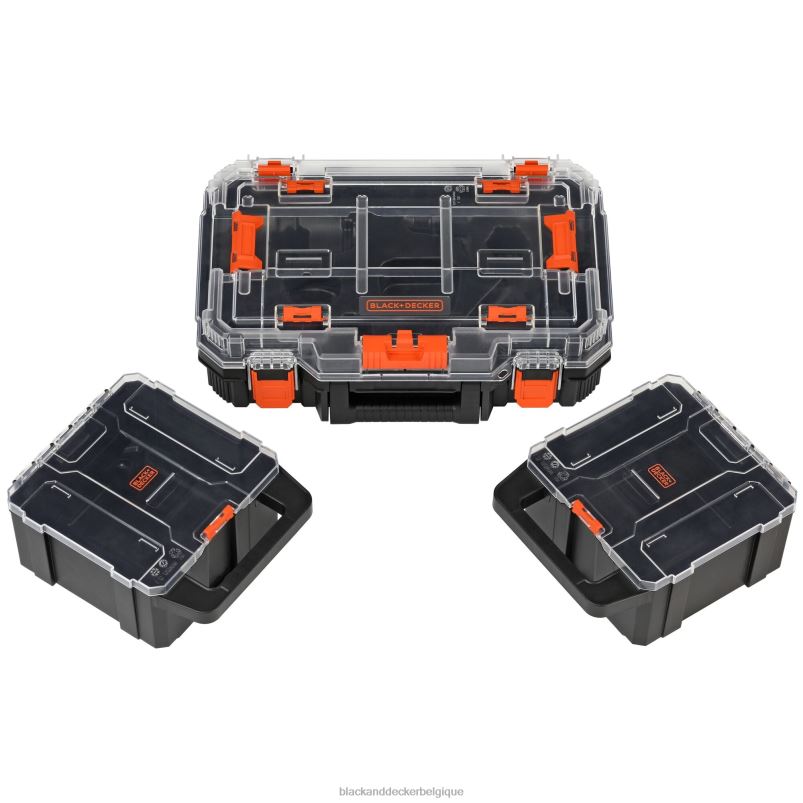 BLACK+DECKER X42D529Le kit d'outils électriques Matrix 20 V max comprend une perceuse sans fil, 8 accessoires et un étui de rangement. outils