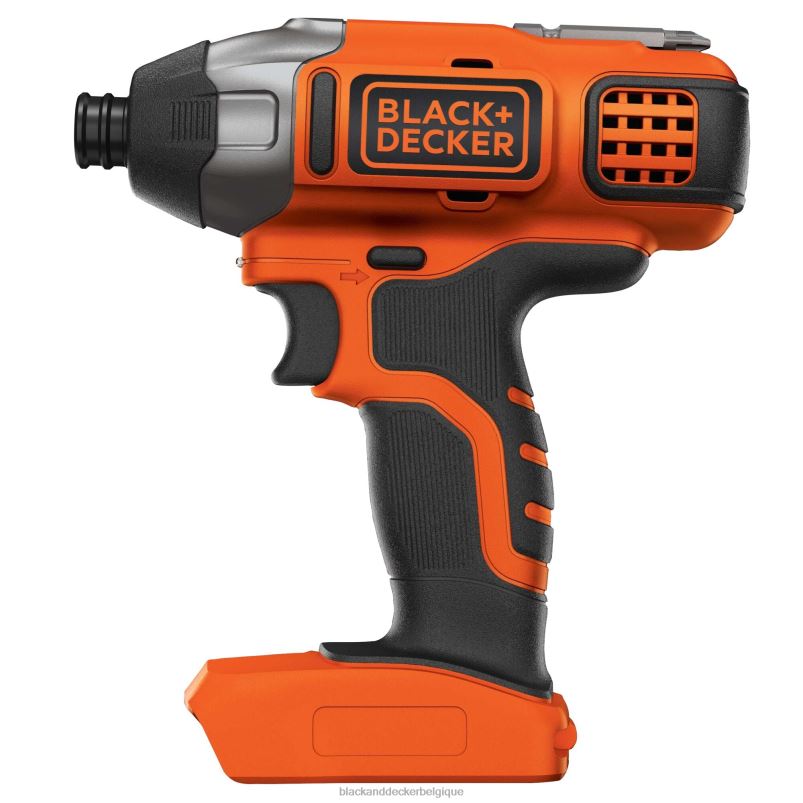 BLACK+DECKER X42D537Outil de tournevis à percussion sans fil Powerconnect 20 V max 1/4 po uniquement outils