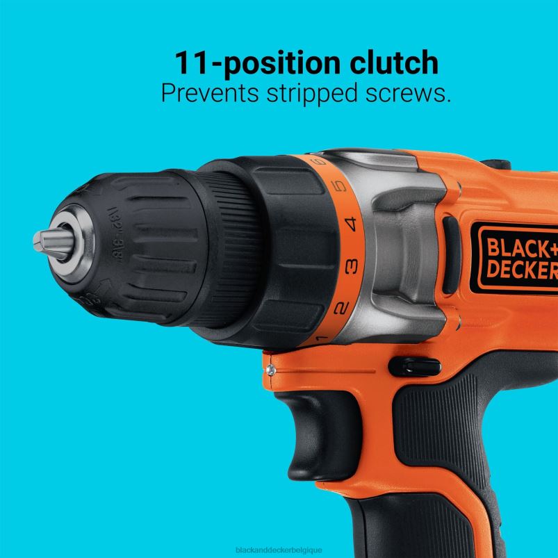 BLACK+DECKER X42D539Kit combiné perceuse/visseuse circulaire sans fil powerconnect 20 V max outils