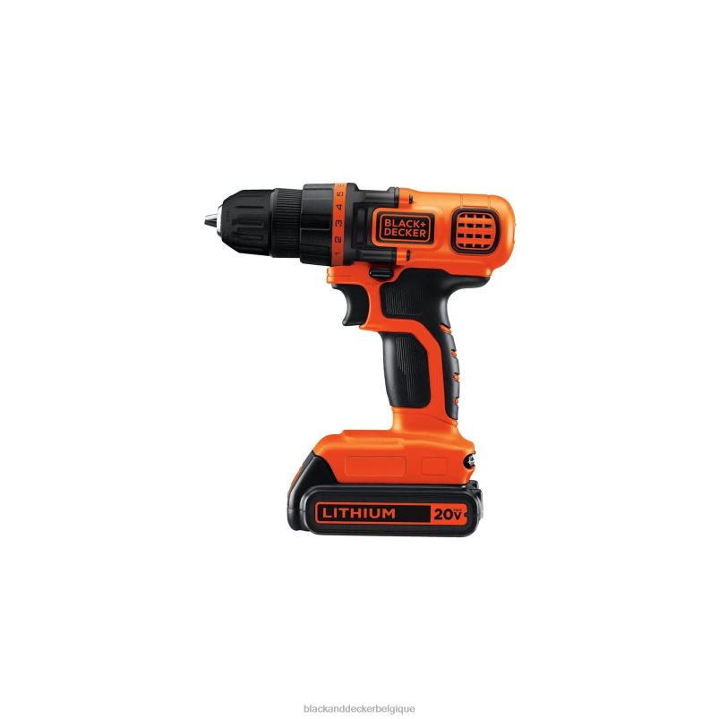 BLACK+DECKER X42D541Kit combiné perceuse/visseuse circulaire sans fil powerconnect 20 V max outils