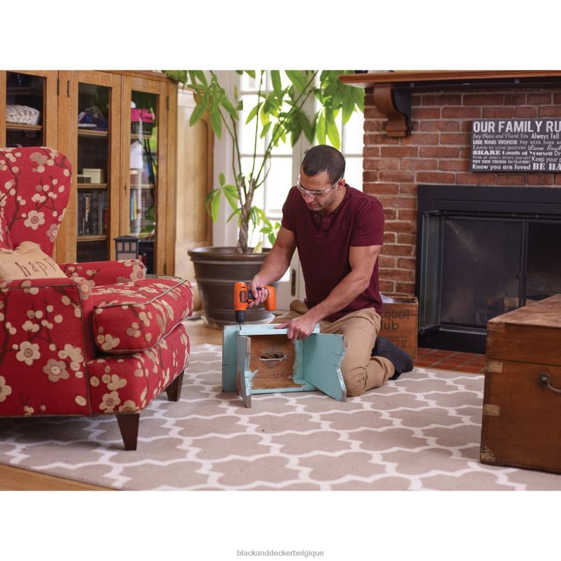 BLACK+DECKER X42D555Perceuse/visseuse sans fil 8 V max outils