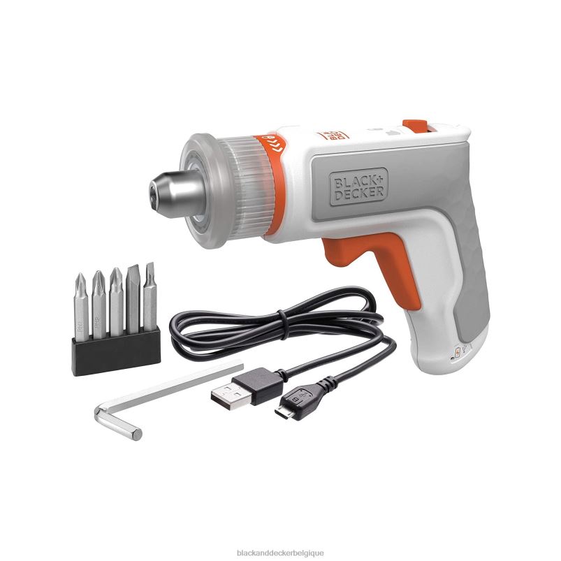 BLACK+DECKER X42D569Tournevis sans fil 4 V max outils