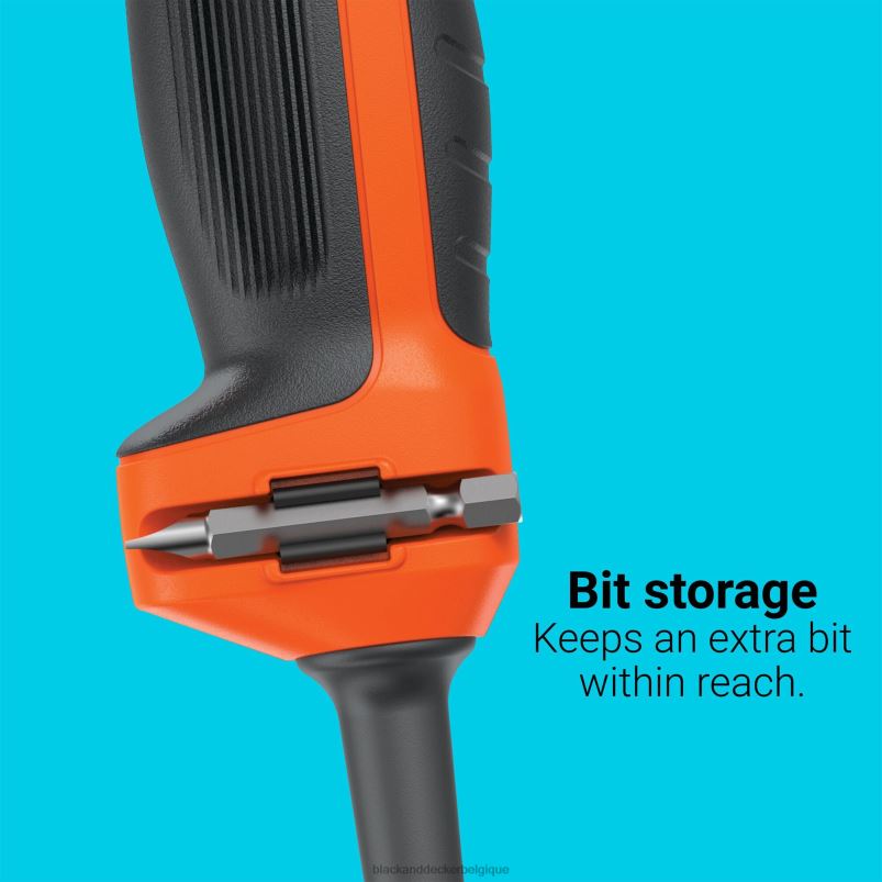 BLACK+DECKER X42D570trousse de perceuse électrique 3/8 po 6,0 ampères avec fil outils