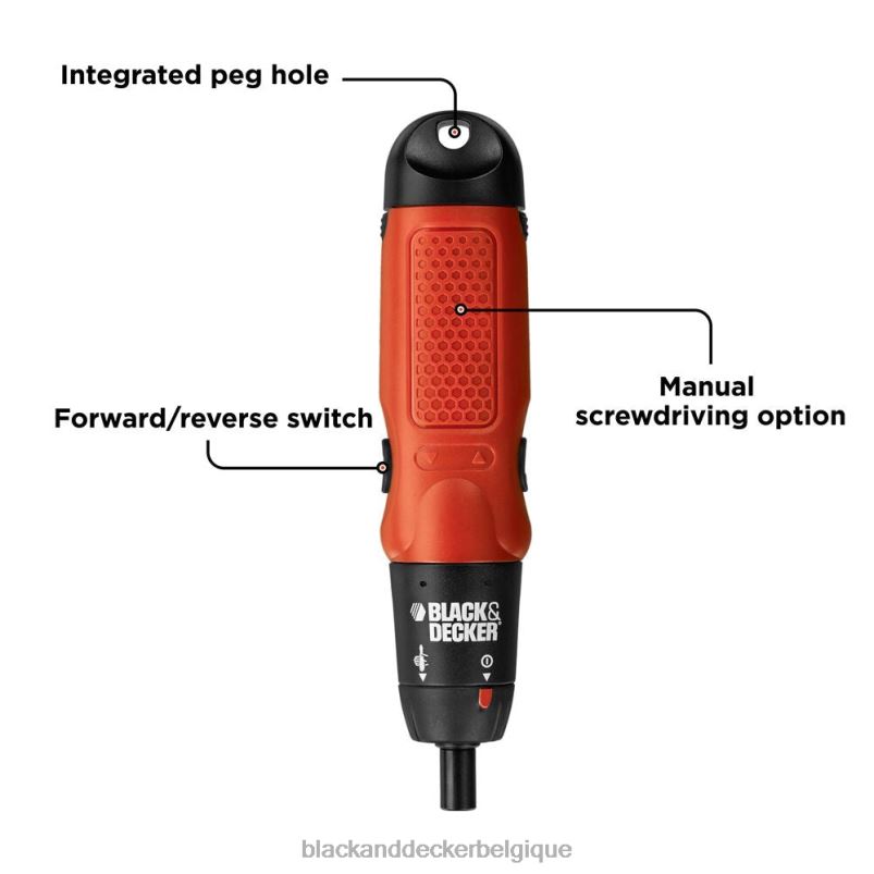 BLACK+DECKER X42D583Tournevis sans fil outils