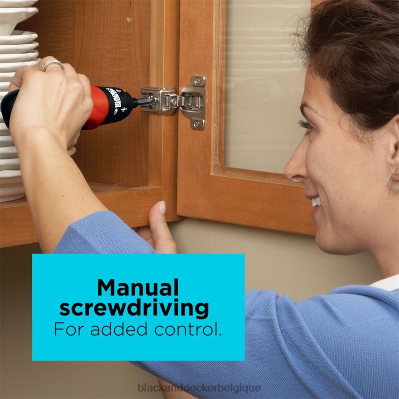 BLACK+DECKER X42D583Tournevis sans fil outils