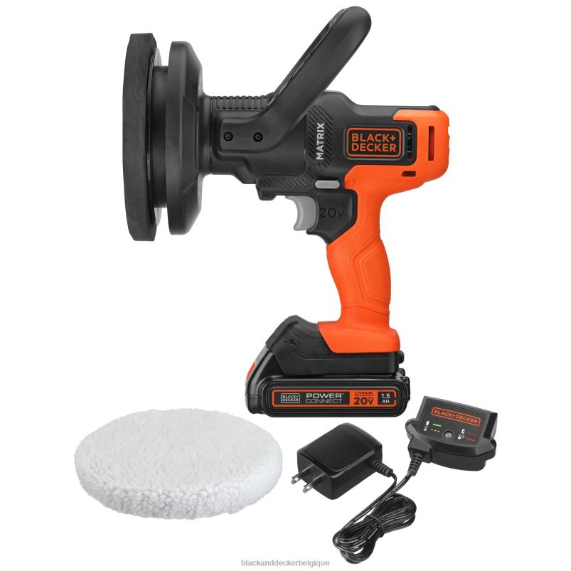 BLACK+DECKER X42D627kit tampon matriciel 20v max avec batterie et chargeur inclus outils