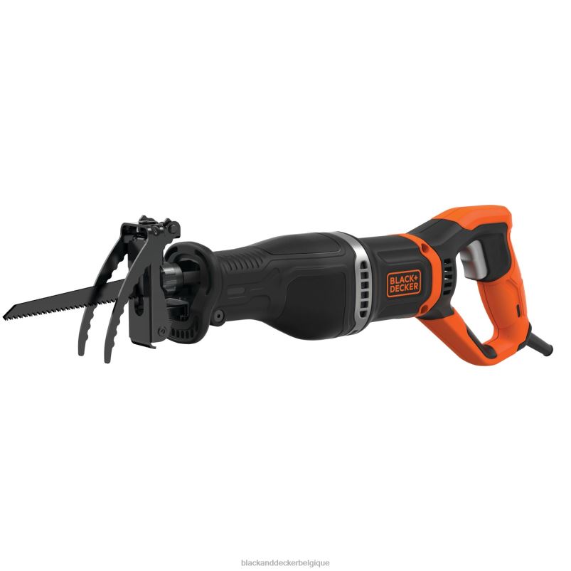 BLACK+DECKER X42D648Scie alternative électrique de 7 A avec support de branche amovible outils
