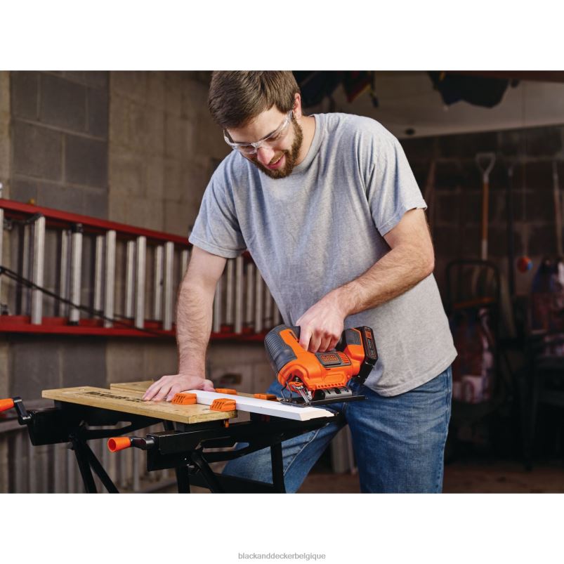 BLACK+DECKER X42D658Scie sauteuse sans fil PowerConnect 20 V max. outils