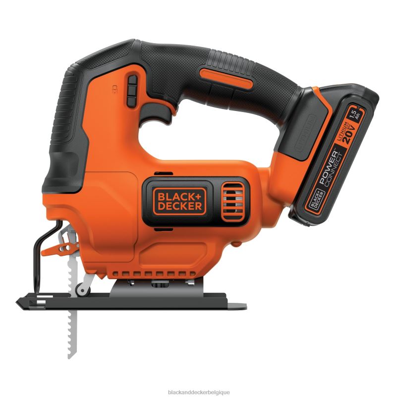 BLACK+DECKER X42D658Scie sauteuse sans fil PowerConnect 20 V max. outils