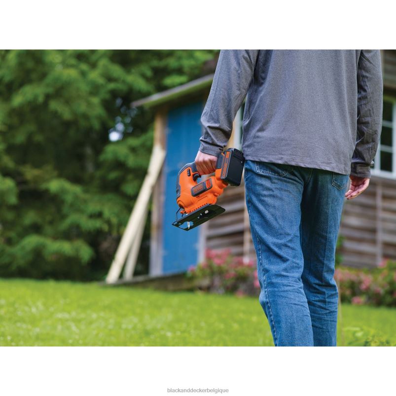 BLACK+DECKER X42D659Scie sauteuse sans fil PowerConnect 20 V max (outil uniquement) outils