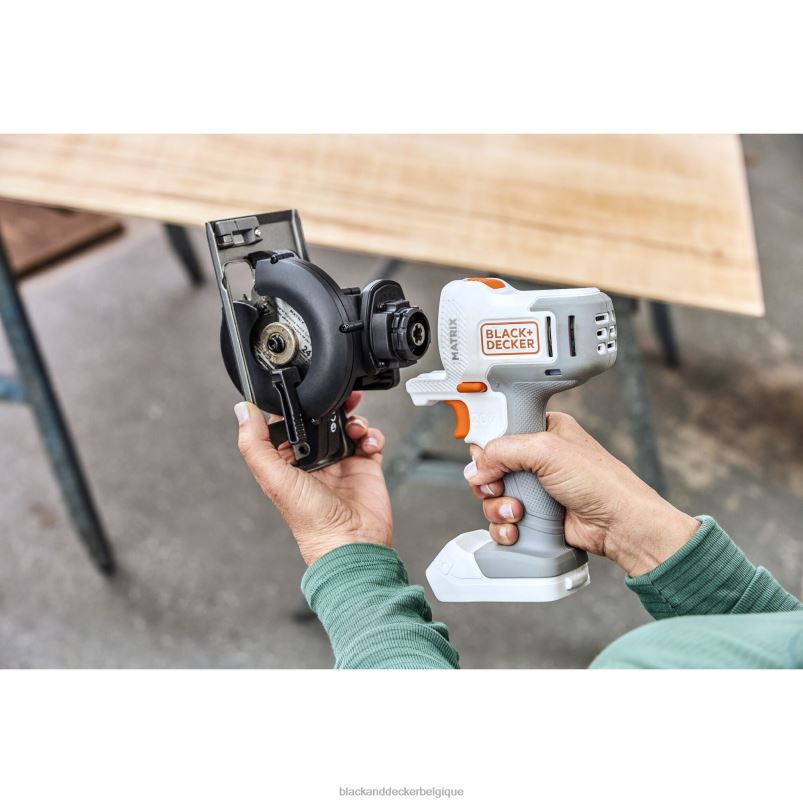 BLACK+DECKER X42D663accessoire multi-outils pour scie à découper matricielle avec étui de rangement outils