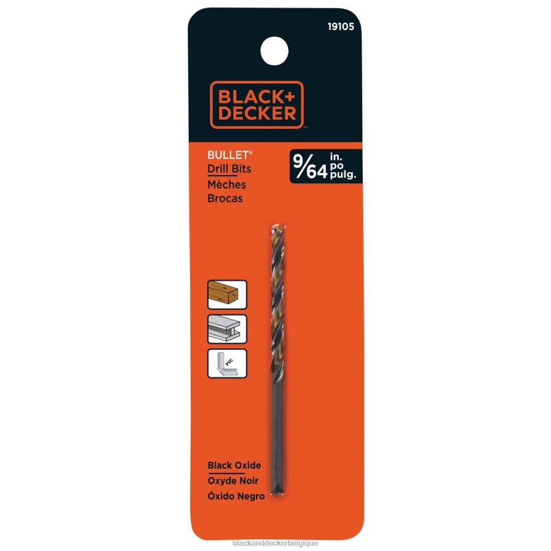 BLACK+DECKER X42D598foret à balle 9/64 pouces outils