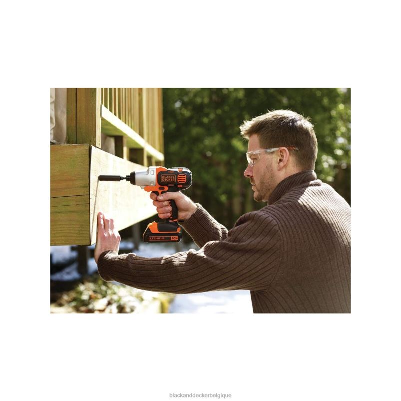 BLACK+DECKER X42D603jeu d'embouts de tournevis 42 pièces outils