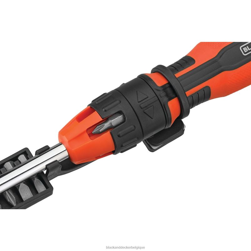 BLACK+DECKER X42D604tournevis à cliquet 10 embouts outils