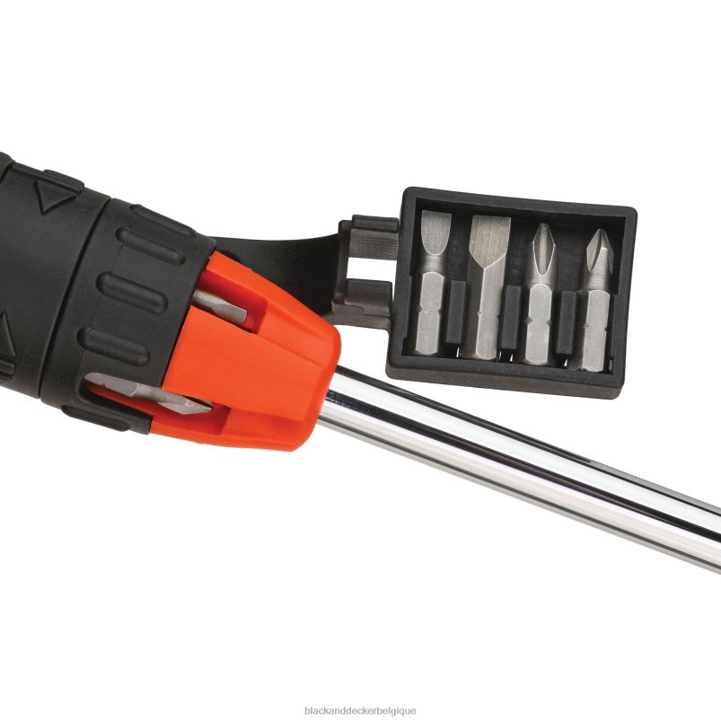 BLACK+DECKER X42D604tournevis à cliquet 10 embouts outils