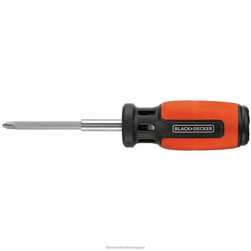 BLACK+DECKER X42D605tournevis push and pick 7 bits outils